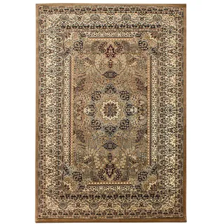 KADIMA DESIGN Tannheim Kurzflorteppich 240 x 340 cm Beige