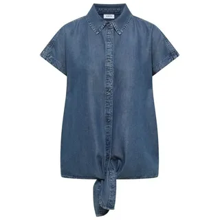 Cecil Hemdbluse im Denim-Look Blau L