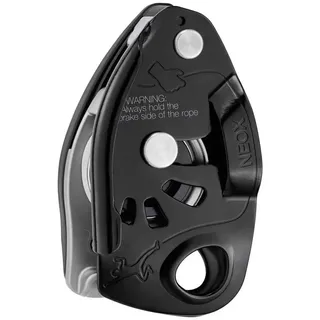 Petzl Neox Sicherungsgerät Schwarz