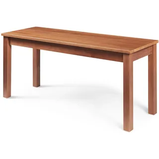 [en.casa] Sitzbank Trerunulu Walnussoptik 100 x 35 x 45 cm