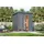 inkl. 9 kW Ofen + int. Steuerung Terragrau