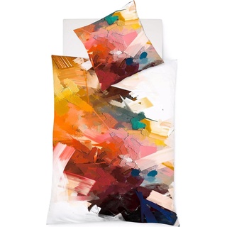 Traumschlaf, Bettwäsche, Mako-Satin Bettwäsche Bed Art S Verdal multicolor (Bettwäsche Set, 80 x 80 cm, 155 x 220 cm)