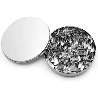 Solidchoice – Set mit 26 Buchstaben-Ausstechern für kreatives Backen