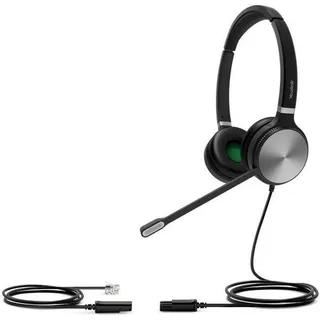 Yealink YHS36 Dual On-ear Headset schwarz/silber