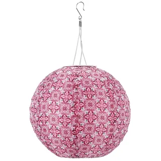 Wasserdichte Solar LED-Laterne aus Nylon, Solar Laterne Warmweiß Licht, Deko Lampe für Hochzeit, Geburtstag, Party, Urlaub, Garten, Outdoor, Solarlaterne Solarlampen für Außen (B, 10Zoll)