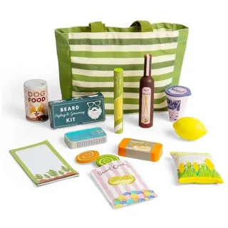Bigjigs Einkaufsspielset aus Holz, 17-tlg.