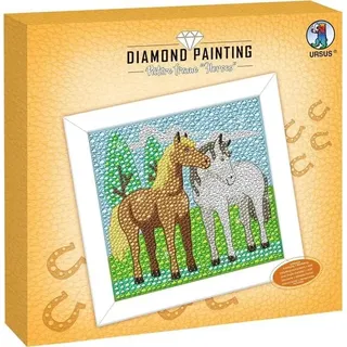 Diamond Painting Picture Frame "Horses"