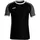 kurzarm Trikot 801 schwarz/anthrazit L