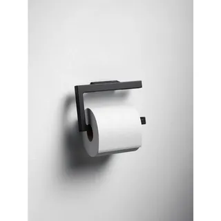 Keuco Edition 11 Toilettenpapierhalter offene Form, schwarz-matt
