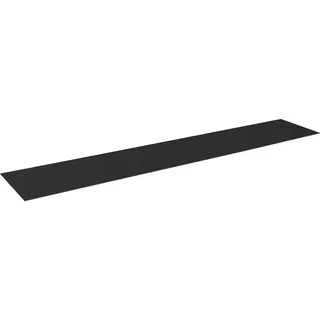 Voleo Oberplatte, Anthrazit, Glas, 40.50x0.40x226.40 cm, Wohnzimmer, TV Möbel, TV-Aufsätze