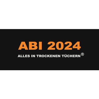 Egeria ABI 2024 schwarz Abitur 75x180cm 100% Baumwolle Handtuch Duschtuch Strandtuch