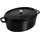 29 cm oval schwarz