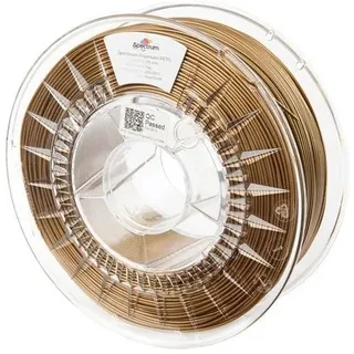 Spectrum Filament Premium PET-G 1000g, pearl gold (PETG, 1.75 mm, 1000 g), 3D Filament, Gold