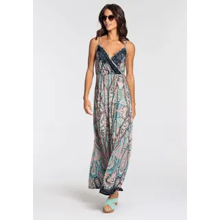 MELROSE Sommerkleid Maxikleid Bunt 36