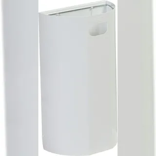 cookmax Abfalleimer zur Wandmontage 40 l / weiß