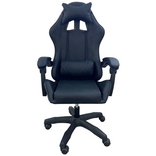 HTI-Living Gaming-Stuhl Gamingstuhl Krit (Stück, 1 St), höhenverstellbarer Drehstuhl Schreibtischstuhl schwarz