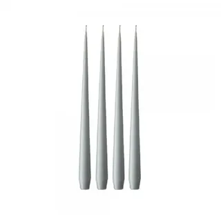 ester & erik Tafelkerze Spitzkerze Taper Candle Concrete (4-teilig) (32cm)