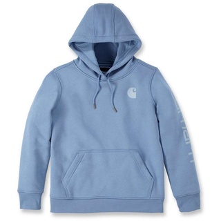 Carhartt Hoodie Carhartt Damen Kapuzenpullover Clarksburg Sweatshirt blau M