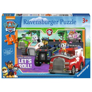 Ravensburger 8617 Paw Patrol 35-teiliges Puzzle für Kinder ab 3 Jahren