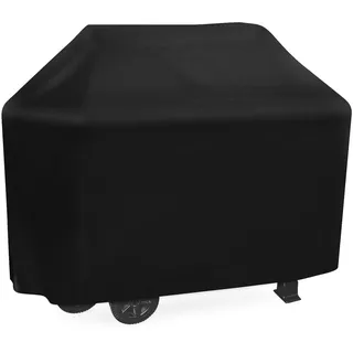 Grillabdeckung Wetterfest – Robuste Grill Abdeckung 420D Oxford, Wasserdicht & Winddicht, UV-beständig, Langlebige Grill Abdeckhaube für Gas- und Holzkohlegrills, Universal Grillhaube 132x66x109cm