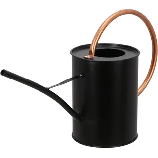Esschert Design Elegante Gießkanne in Schwarz/Kupfer-Praktisch und Stilvoll für Ihr zuhause 1,6L