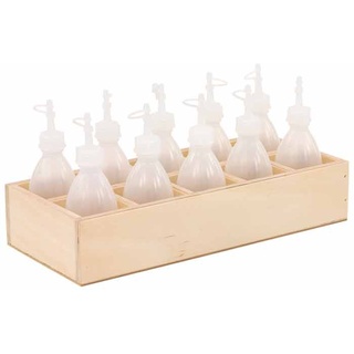 Holzbox für 10 Leerflaschen