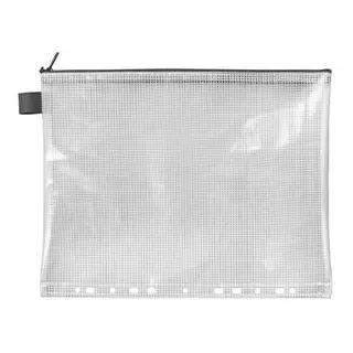 Veloflex Reißverschlussbeutel A4 transparent/schwarz 1 St.