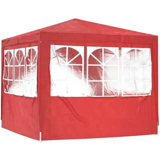 vidaXL Partyzelt 2,5 x 2,5 m Rot
