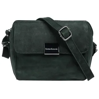Umhängetasche BRUNO BANANI Gr. B/H/T: 17 cm x 15 cm x 4 cm onesize, grün Damen Taschen Handtaschen echt Leder