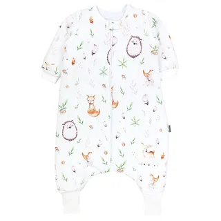 TupTam Baby Schlafsack Waldtiere/Igel/Rehe 2,5 TOG 80/86