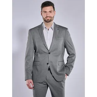 engbers Herren Anzug-Sakko slim fit Grau gemustert - 106