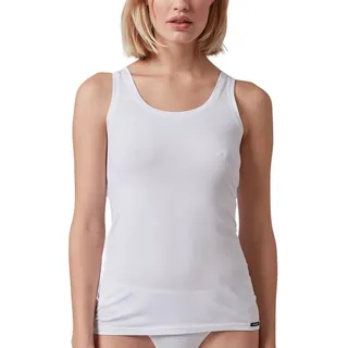 SKINY Tanktop Cotton Essentials Weiß 36