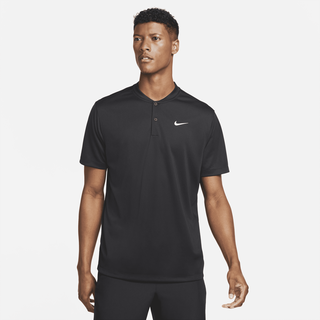 NikeCourt Dri-FIT Tennis-Blade-Poloshirt für Herren - Schwarz, XXL