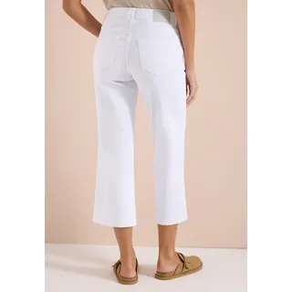 Cecil Wide Leg Jeans, mit Patch Pockets White 36 - 36W / 26L