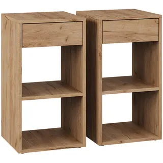 Vicco Nachtschrank Dany 35 x 35 x 65 cm Eiche