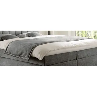 HAPO Plaid Tagesdecke 220 x 70 cm Grau
