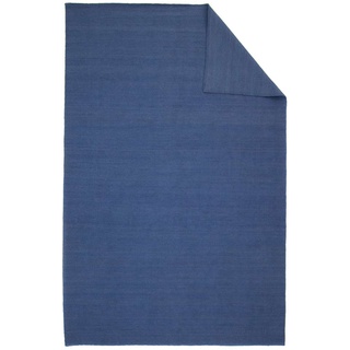 Morgenland Kelim Teppich - Trendy - Fancy - blau - 200 x 140 cm - rechteckig