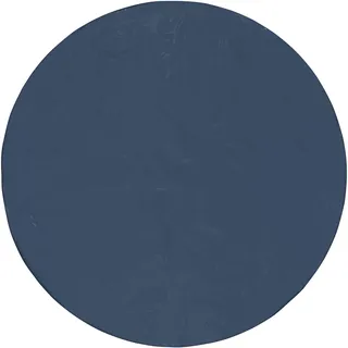 LIVARNO home Lacktischdecke abwischbar (Ø 160cm, rund, blau)