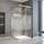 75-90 x 75-90 x 180 cm silber/Glasdekor EP1944216972