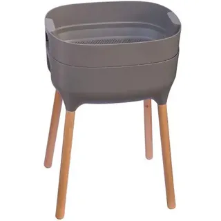 Plastia Urbalive Raised Planter 77cm - Light Anthracite