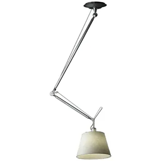 Artemide Tolomeo Deckenleuchte Decentrata 32, Lampenschirm Pergament