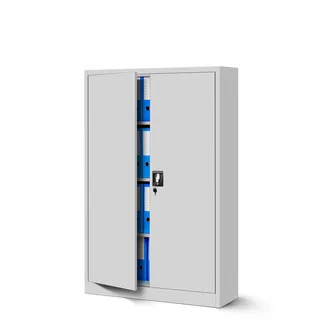 Jan Nowak Kevin Aktenschrank 140 x 90 x 40 cm Grau
