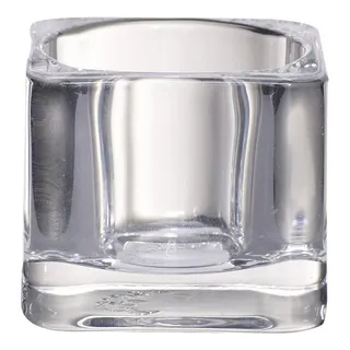 Bolsius 103686010300 Teelichthalter, Glas, transparent