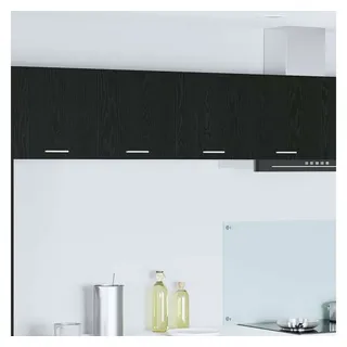 vidaXL Hängeschrank Riga 80 x 31 x 40 cm Schwarz
