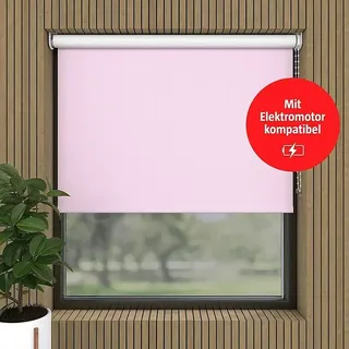 Verdunkelungsrollo  (B x H: 200 x 190 cm, Rosa)