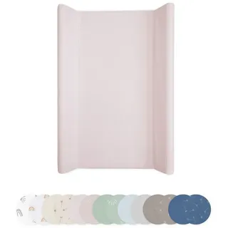 Ehrenkind Wickelauflage Wickelunterlage abwaschbar (Wickelauflage 50x70 cm, Wickeltischauflage mit Keil), Hygienisch, Sicher und Vielseitig rosa 50 cm x 70 cm