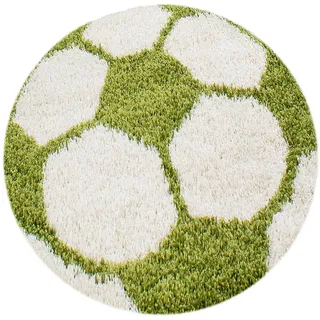 Ayyildiz Kinderteppich Fun 6001 Grün Ø 120 cm
