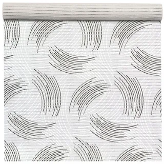 ANRO Schaum-Badematte Premium Zirkel rutschfester Badvorleger mit Drainage, Höhe 5 mm, schnelltrocknend, Drainage, hält die füße warm, isolierend, Kunststoff, Rechteckig, Weichschaummatte 100x65cm Rechteckig RAW Grau grau Rechteckig | 65 cm x 100 cm x 5 mm