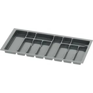 Sossai Divio Besteckeinsatz für Schubladen 83 x 43 cm 12 Fächer
