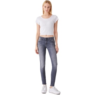 LTB Nicole Damen Jeans in grauer Used Optik-W24 / L32